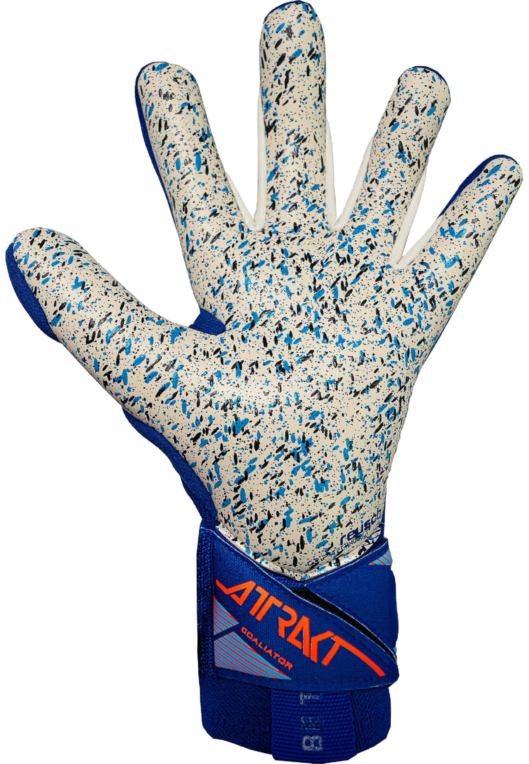reusch-attrakt-profi-torwarthandschuhe-gr-10-allwetter-grip image 4