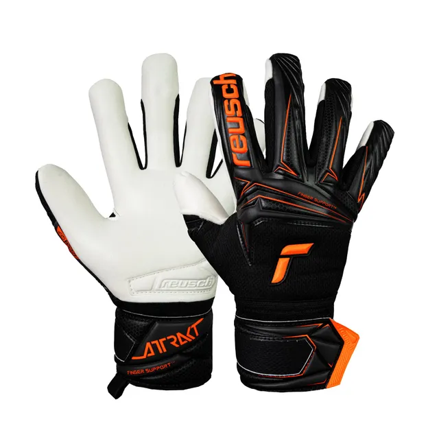 reusch-attrakt-advance-torwarthandschuhe-gr-9-fingerschutz image 1