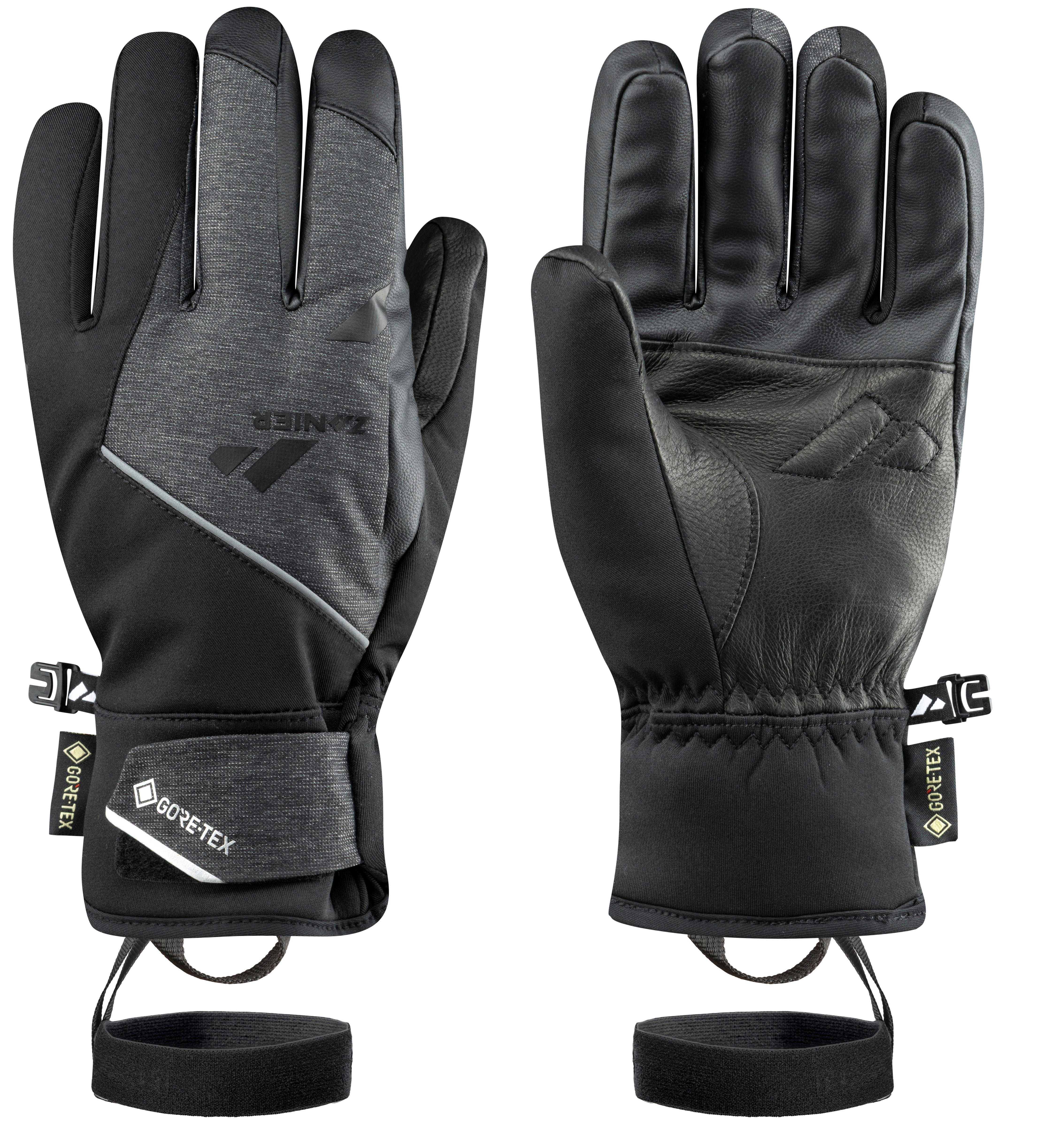 zanier-planai-gtx-f-ustling-skihandschuh-schwarz-wasserdicht image 1