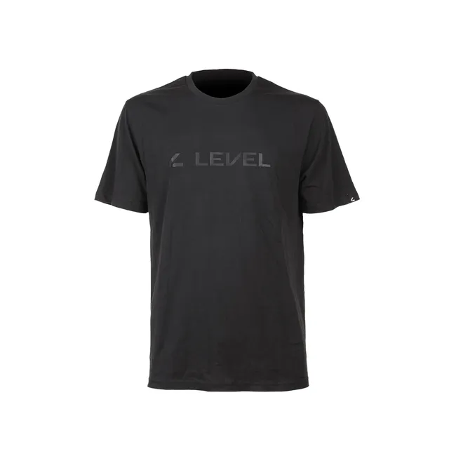 level-rexford-logo-t-shirt-schwarz-baumwolle-unisex image 1
