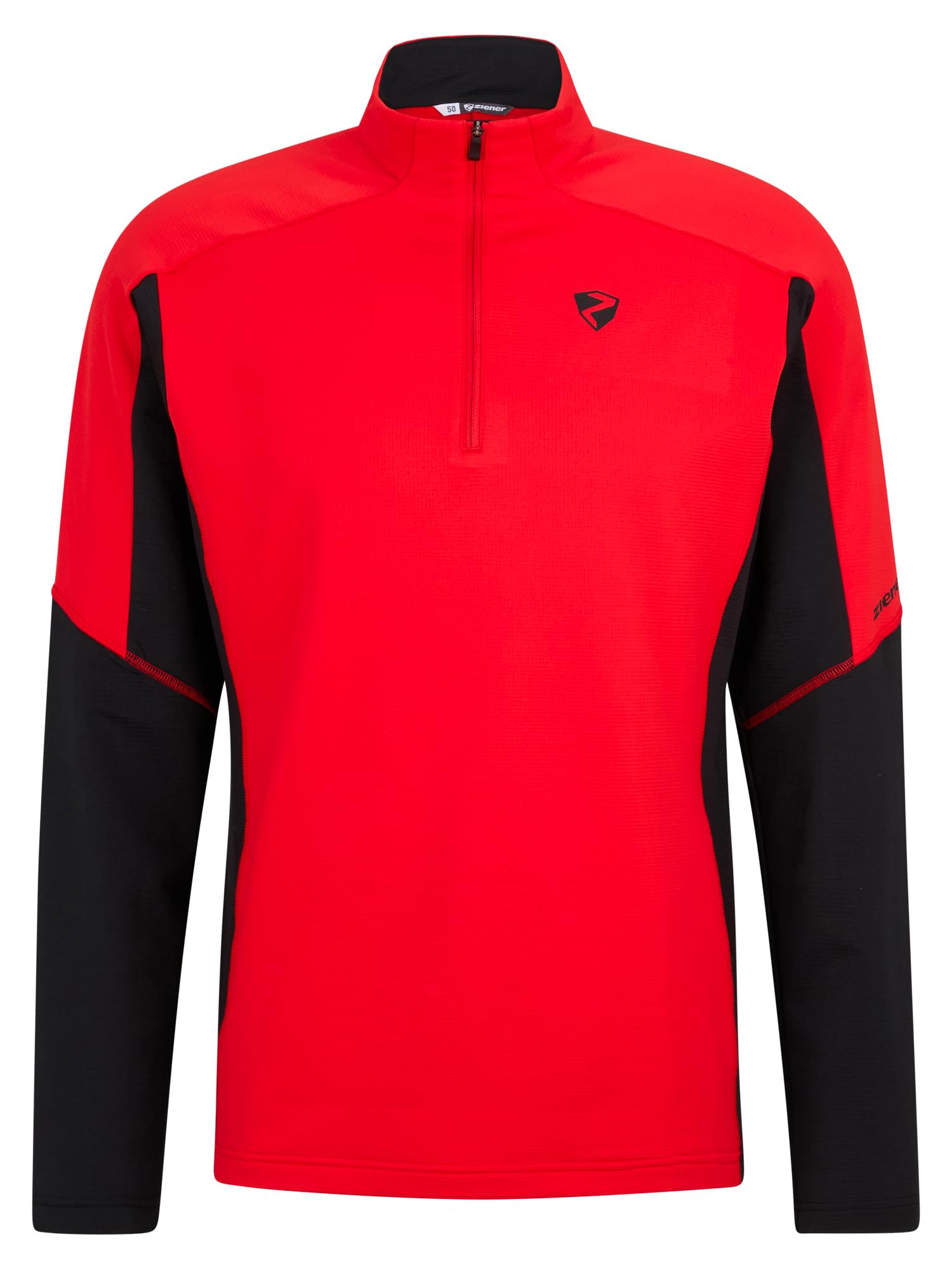 ziener-jiroto-z-herren-skipullover-midlayer-schwarz-52 image 5
