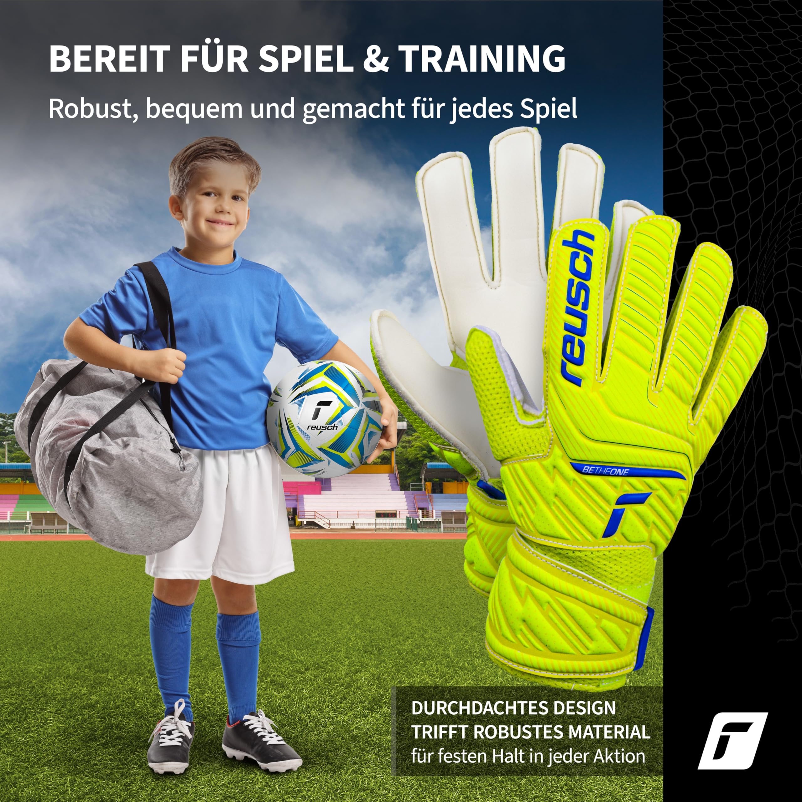 reusch-attrakt-kinder-torwarthandschuhe-gr-6-grip-robust image 7