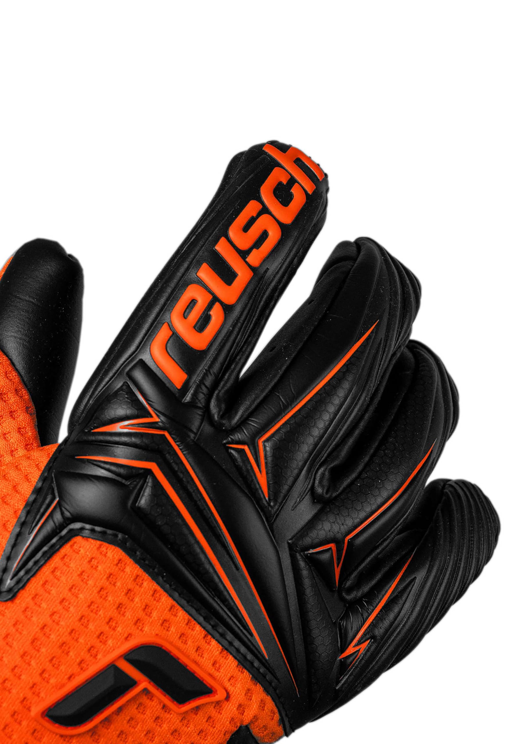 reusch-attrakt-torwarthandschuhe-gr-e-9-mit-gold-x-latex image 7