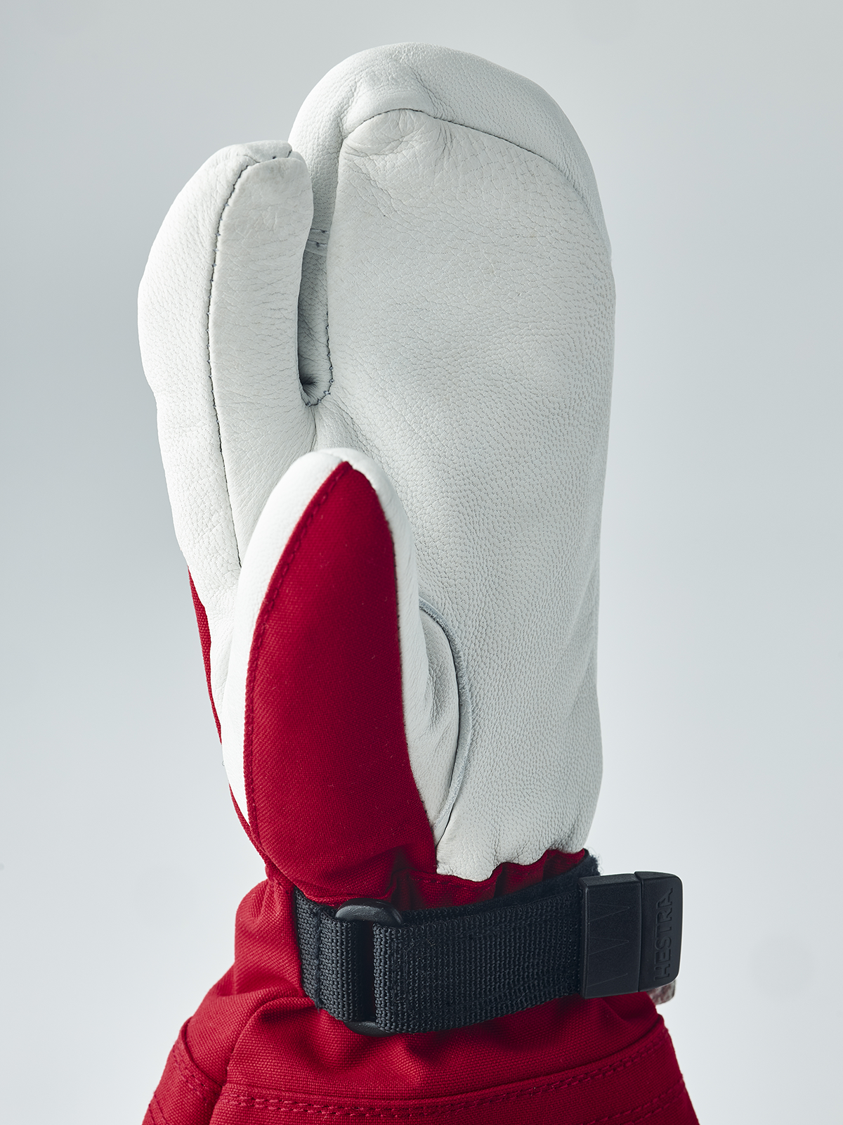 hestra-army-leather-heli-ski-jr-3-finger-skihandschuh-kinder-sehr-warm image 5