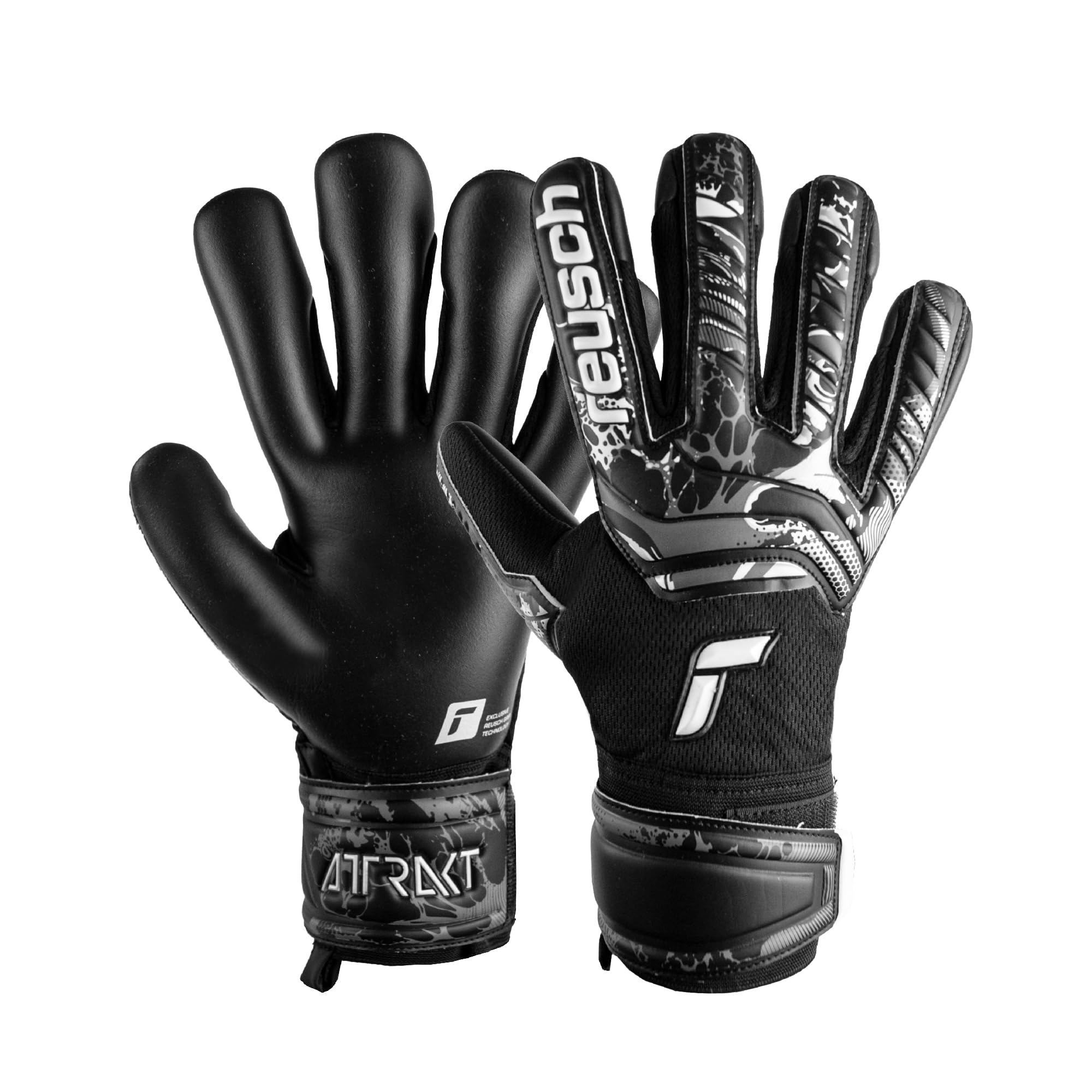 reusch-attrakt-torwarthandschuhe-erwachsene-gr-e-9-grip image 1