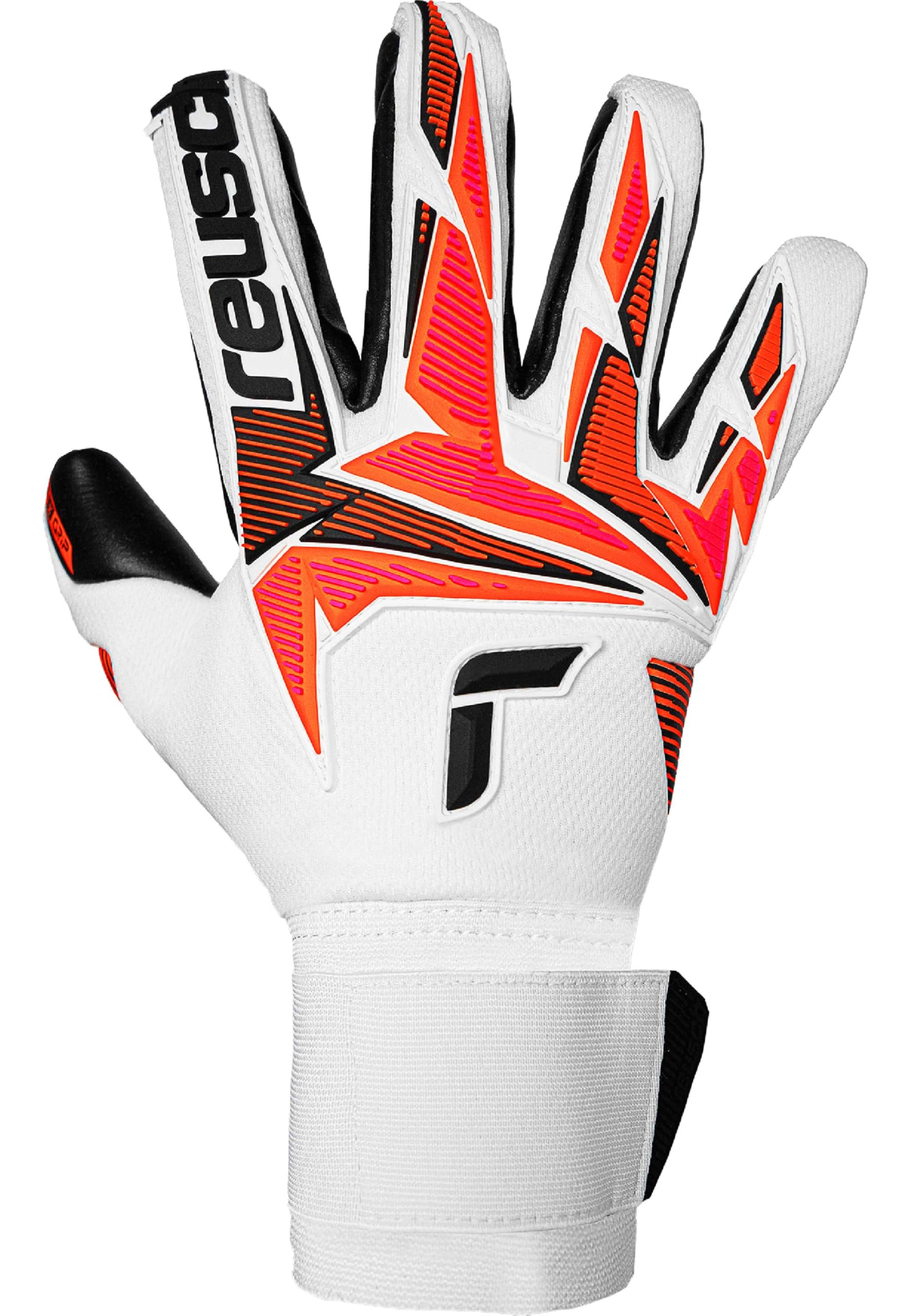 reusch-attrakt-torwarthandschuhe-gr-e-9-5-gold-x-grip image 2