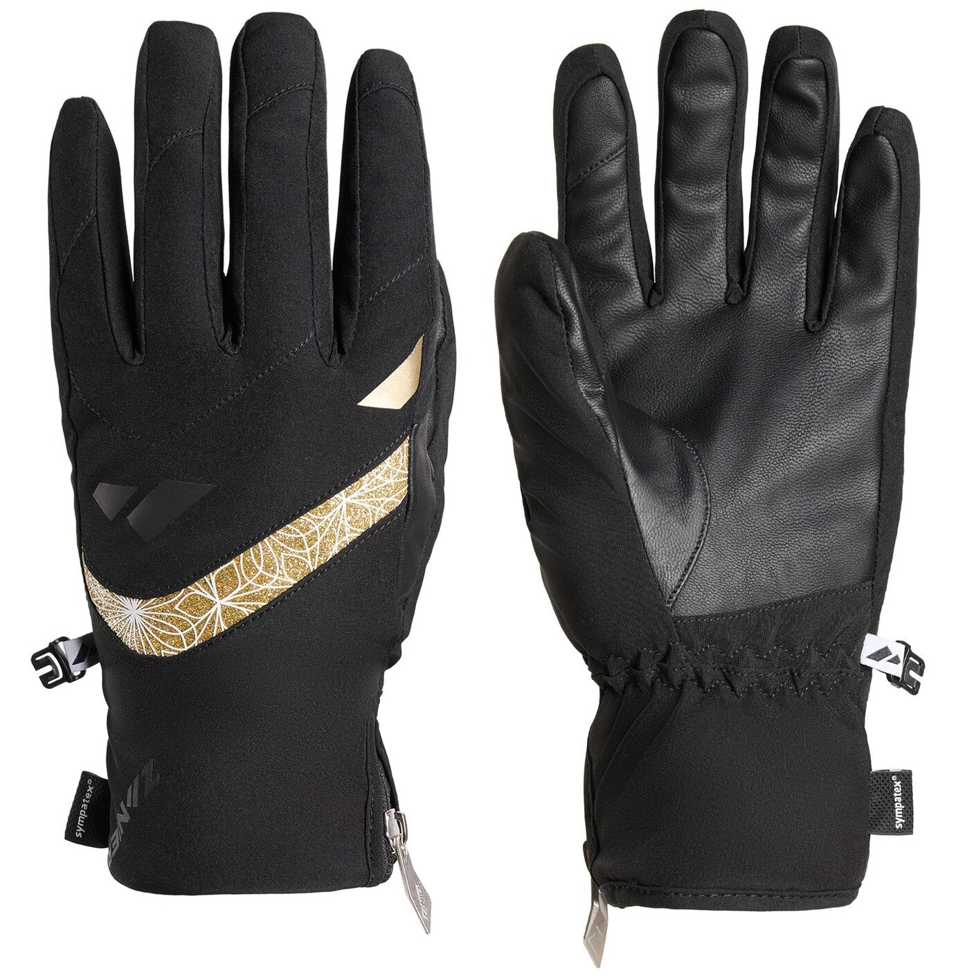 zanier-stubai-stx-damen-skihandschuhe-finger-schwarz-sympatex image 4