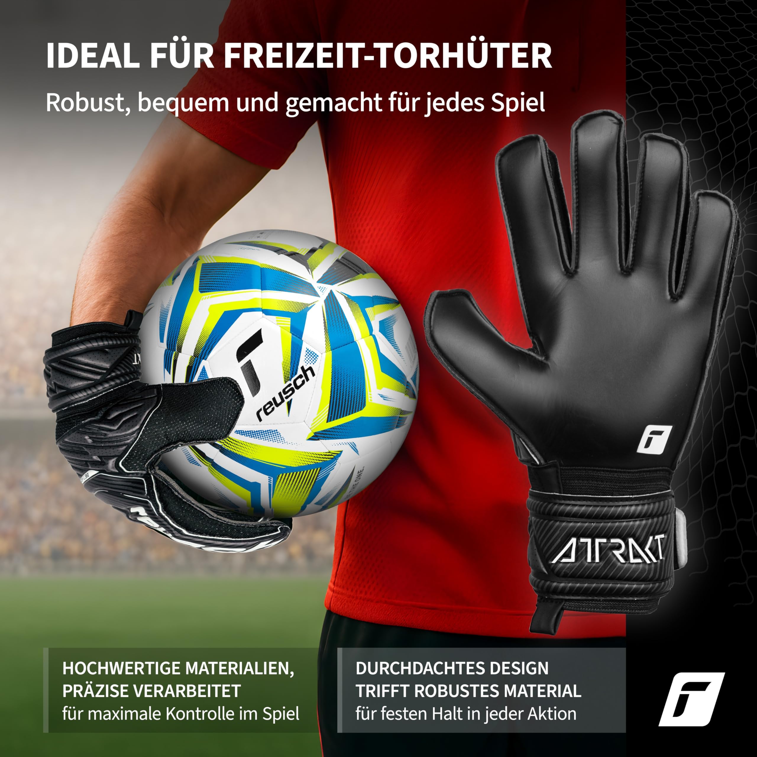 reusch-attrakt-torwarthandschuhe-gr-9-mit-grip image 8