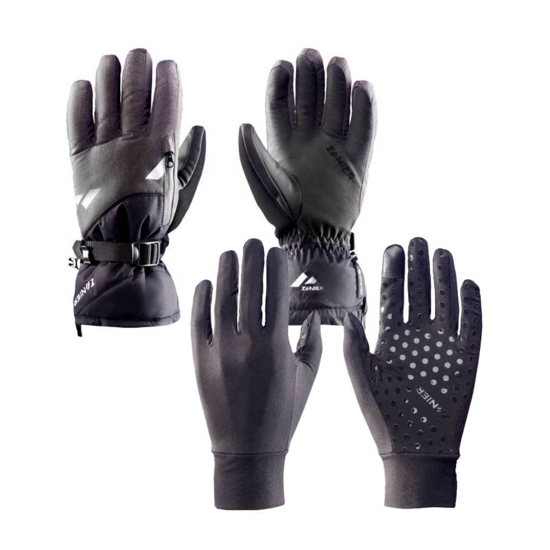 zanier-ride-gtx-skihandschuhe-schwarz-gore-tex image 2