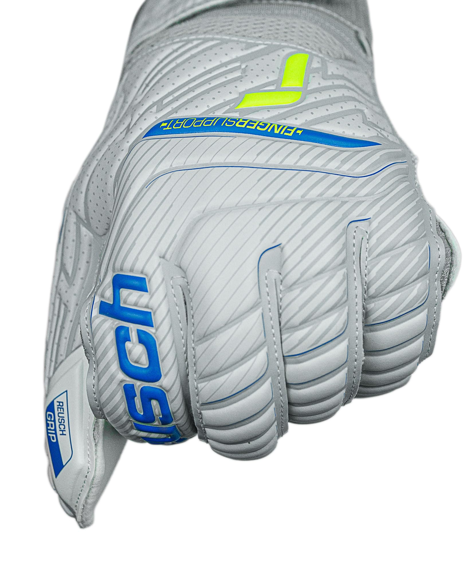 reusch-attrakt-torwarthandschuhe-gr-10-fingerschutz-latex image 7