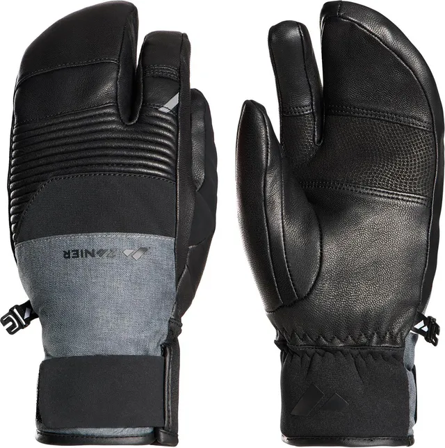 zanier-guide-trigger-lederhandschuhe-schwarz-ziegenleder image 1