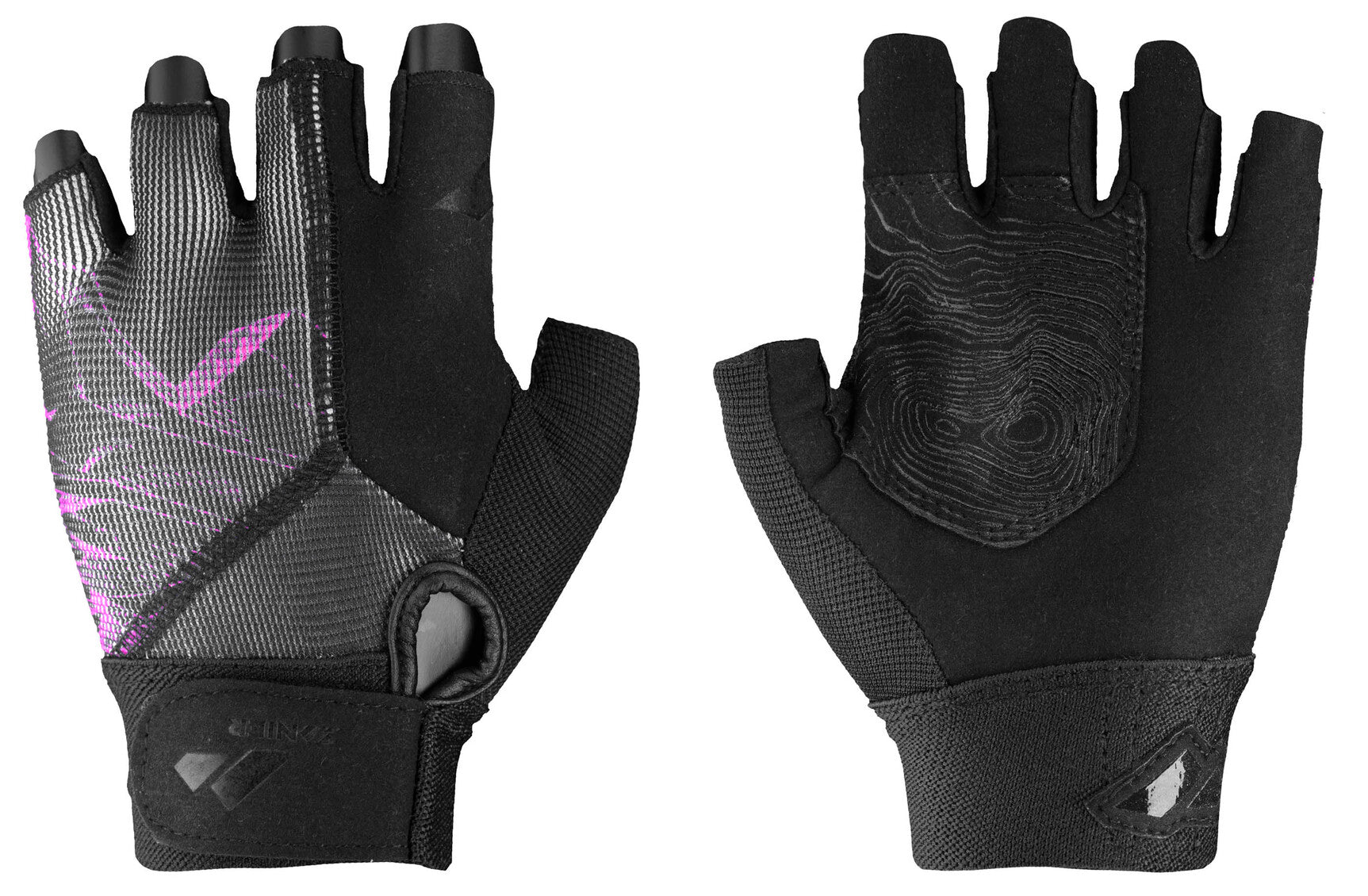 zanier-kinigat-juniors-klettersteighandschuh-schwarz-anthrazit image 3