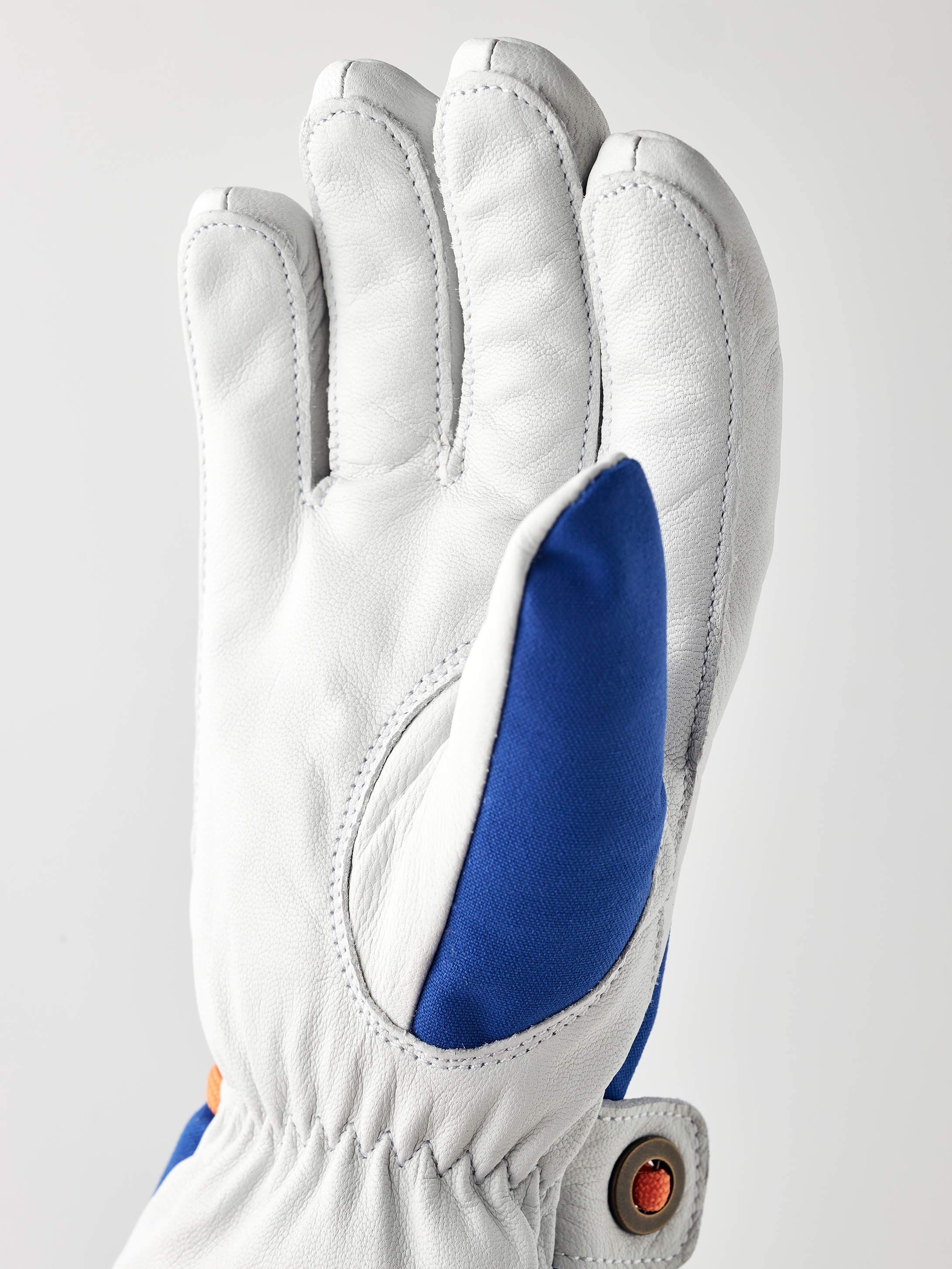 hestra-wakayama-jr-5-finger-skihandschuh-gr-e-5-ziegenleder image 2