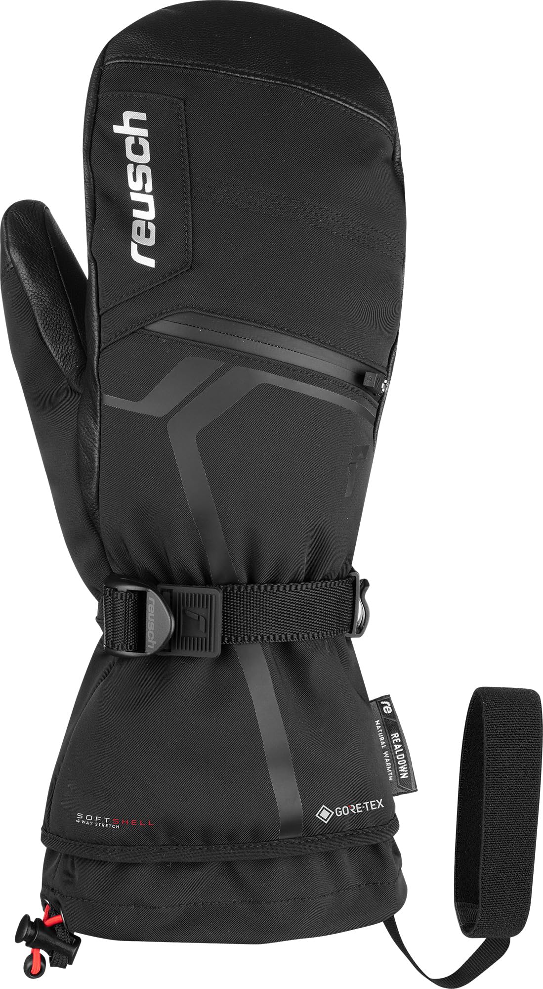 reusch-down-spirit-gore-tex-f-ustlinge-schwarz-daunen-warm image 2