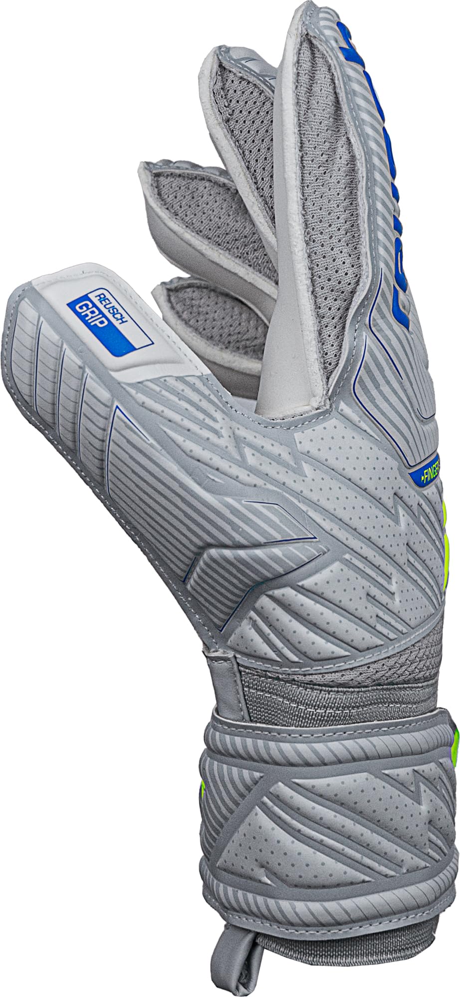 reusch-attrakt-torwarthandschuhe-gr-10-fingerschutz-latex image 5