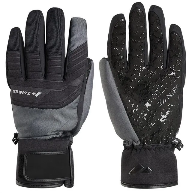 zanier-park-stx-fingerhandschuh-schwarz-sympatex-ski image 1