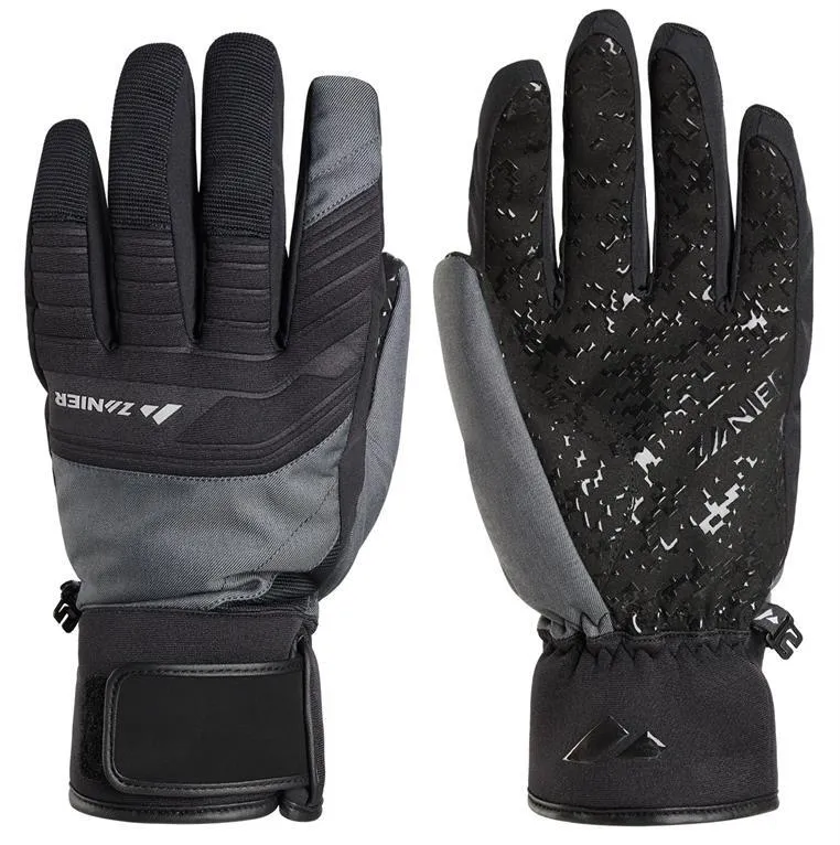 zanier-park-stx-fingerhandschuh-schwarz-sympatex-ski image 1