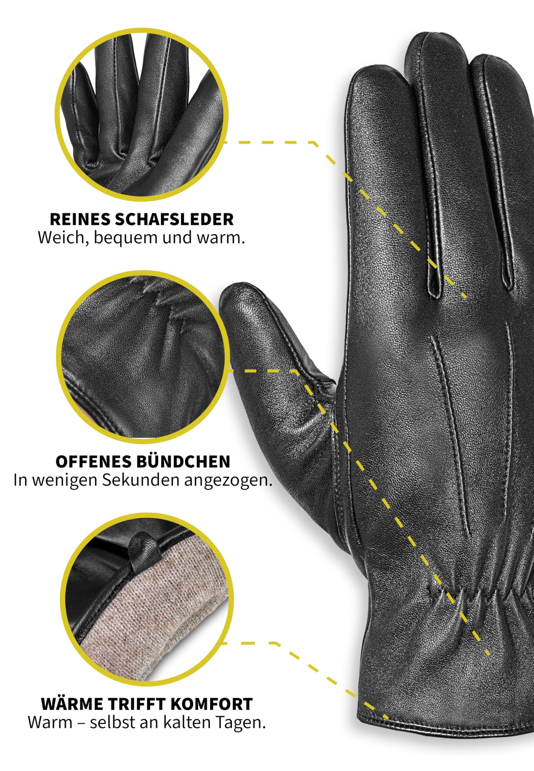 reusch-lederhandschuhe-herren-gr-e-l-wolle-winter image 5