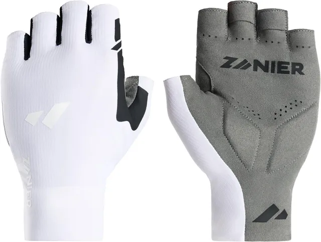 zanier-race-pro-rennrad-handschuhe-weiss-schwarz-ultraleicht image 1