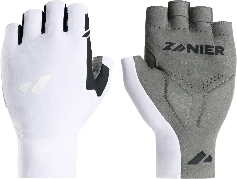 zanier-race-pro-rennrad-handschuhe-weiss-schwarz-ultraleicht image 1