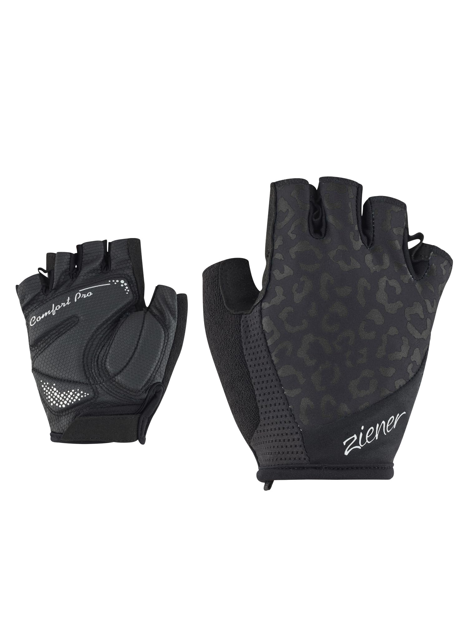 ziener-collien-z-lady-fahrradhandschuhe-kurz-black-7-5 image 1