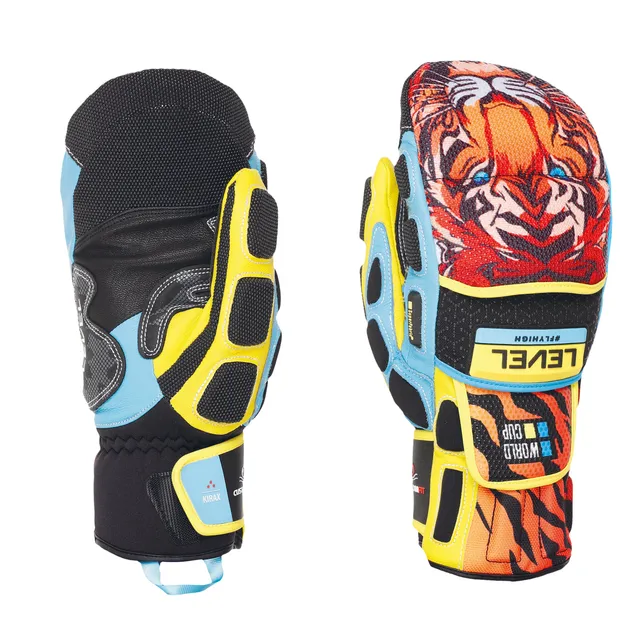 level-worldcup-brignone-pro-f-ustlinge-skihandschuhe-orange-renn image 1