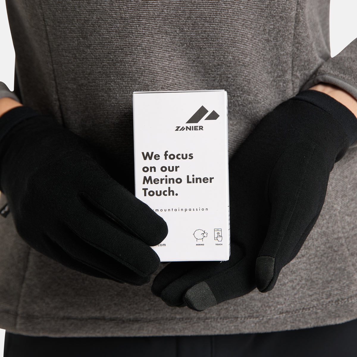 zanier-merino-liner-touch-fingerhandschuh-merinowolle image 4