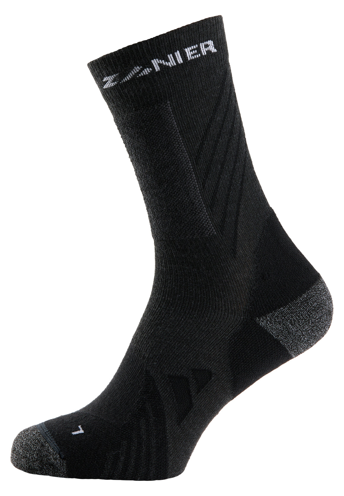 zanier-hiking-socks-wandersocken-orange-mittelgrau image 3