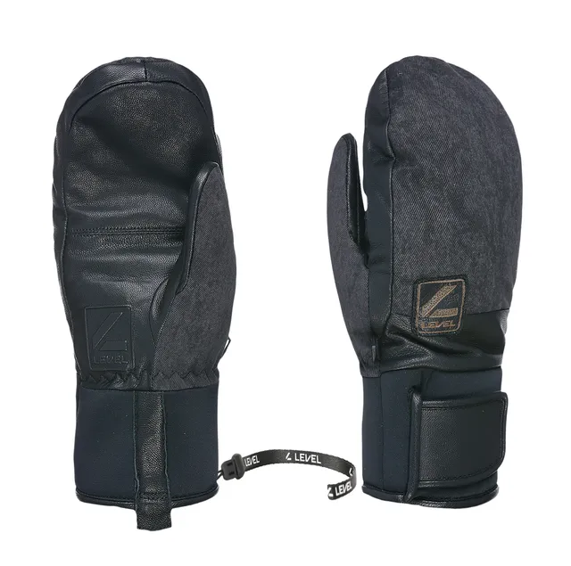 level-rover-f-ustlinge-skihandschuhe-olivgr-n-wasserdicht-ziegenleder image 1