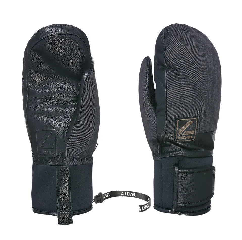 level-rover-f-ustlinge-skihandschuhe-olivgr-n-wasserdicht-ziegenleder image 1