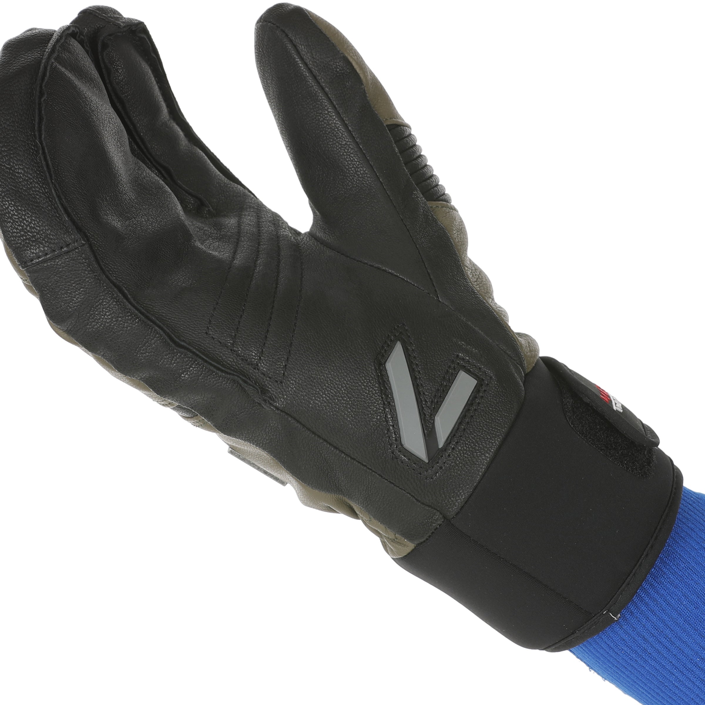 level-off-piste-leather-trigger-skihandschuhe-braun-leder image 5