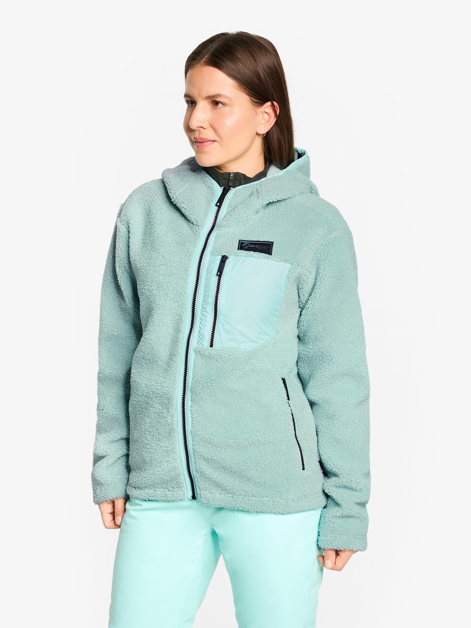 ziener-juha-z-fleecejacke-damen-mit-kapuze-high-loft image 3