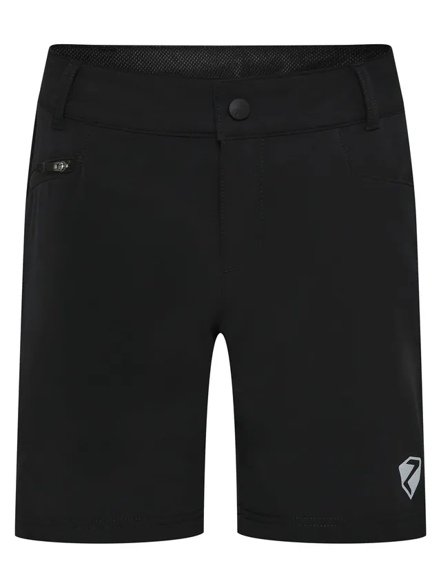 ziener-bikewear-kids-nado-fahrrad-shorts-schwarz-gepolstert image 1