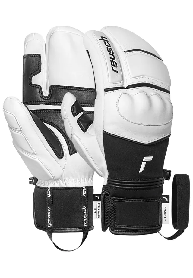 reusch-world-champ-lobster-skihandschuhe-gr-8-schafsleder image 1