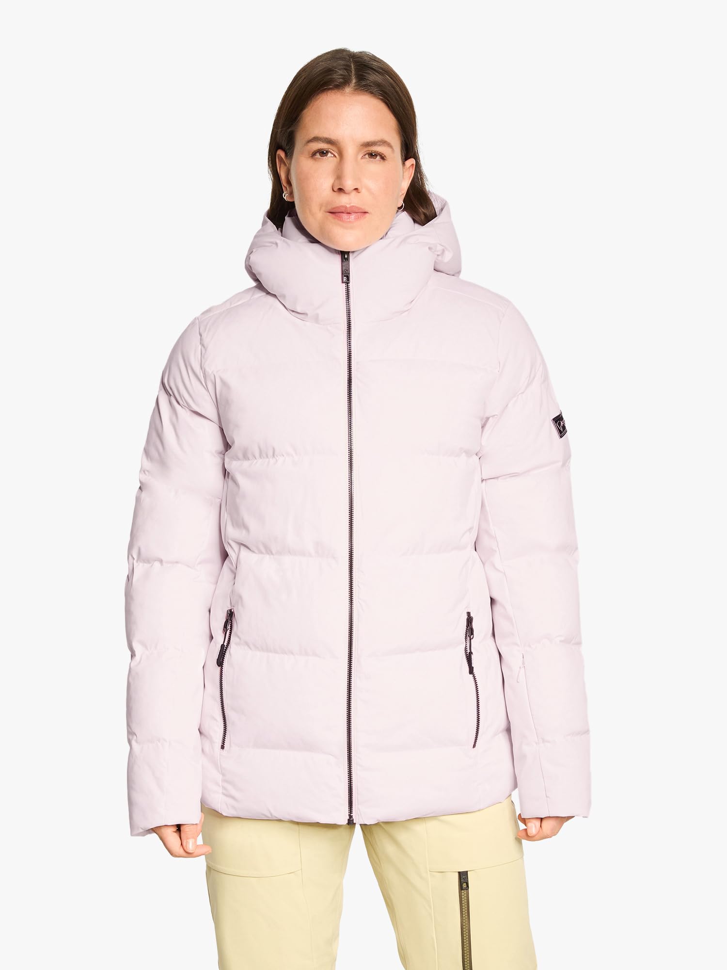 ziener-trava-z-skijacke-damen-shell-pink-warm-wasserdicht image 4