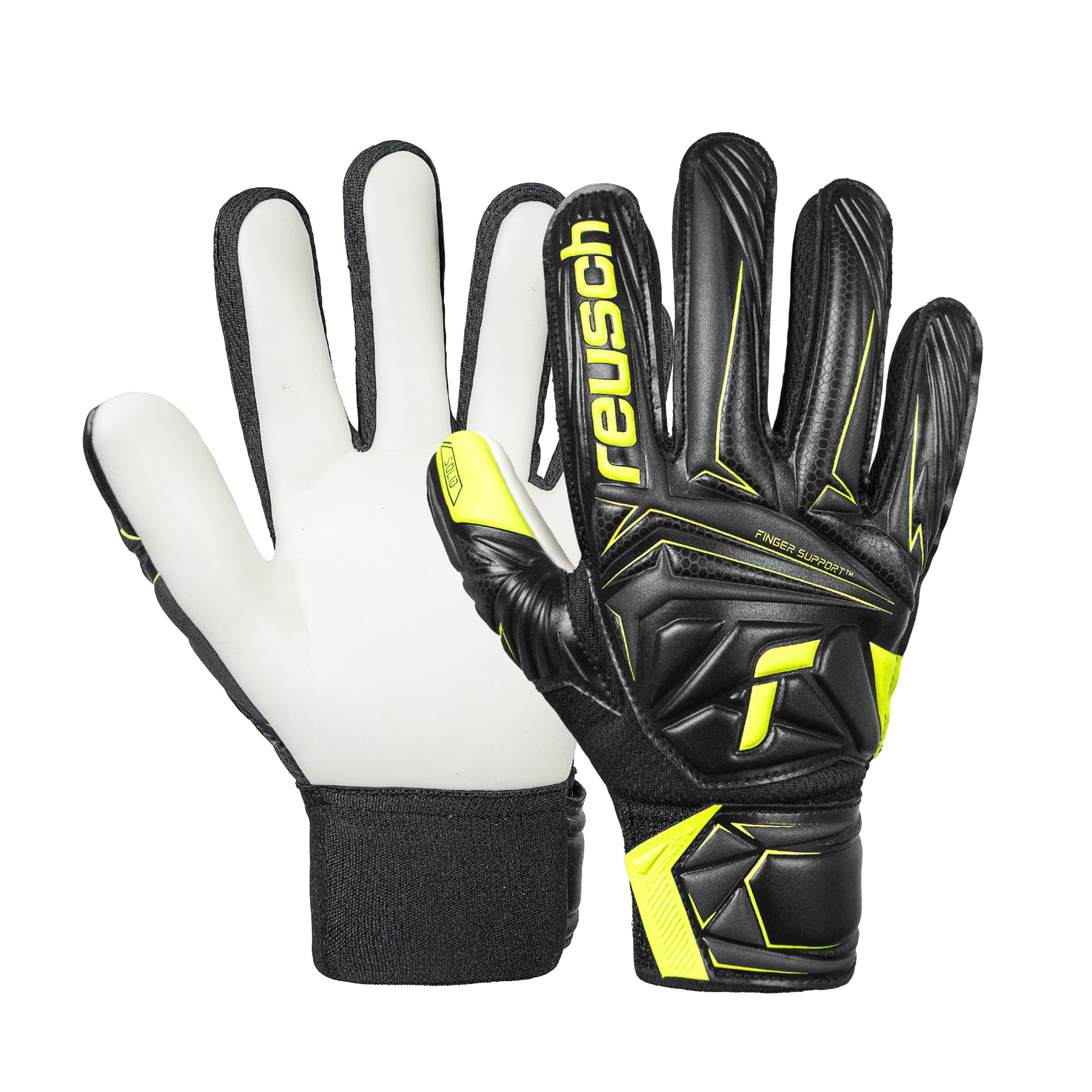 reusch-attrakt-torwarthandschuhe-kinder-gr-6-mit-fingerschutz image 1