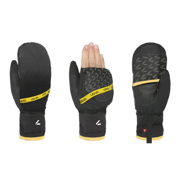 level-off-piste-tour-cabrio-mitten-f-ustlinge-schwarz image 1