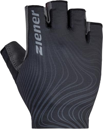 ziener-clem-herren-fahrradhandschuhe-kurzfinger-schwarz-gel image 8
