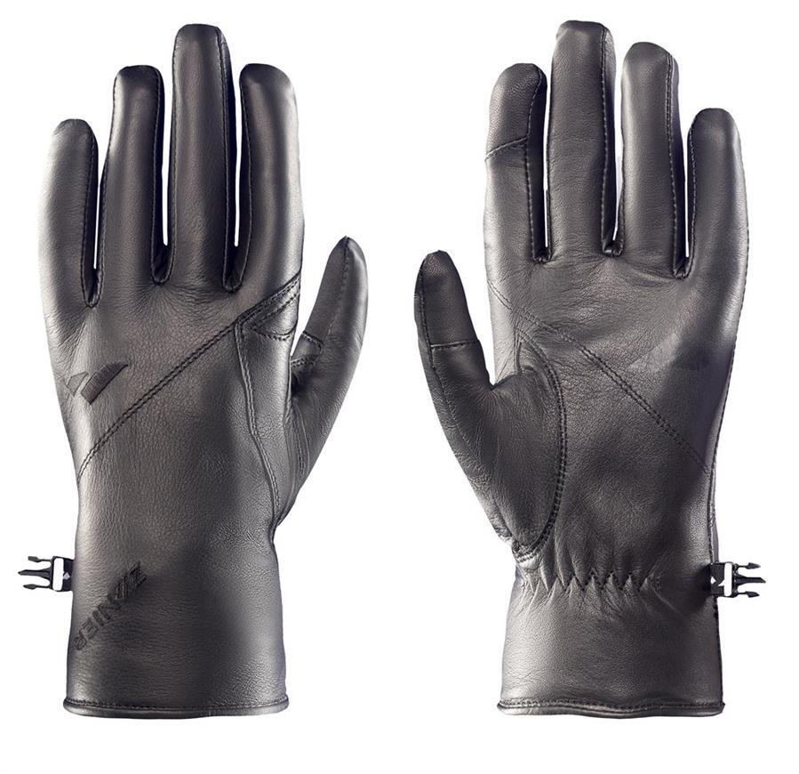 zanier-urban-lederhandschuhe-schwarz-touch-cashmere image 1