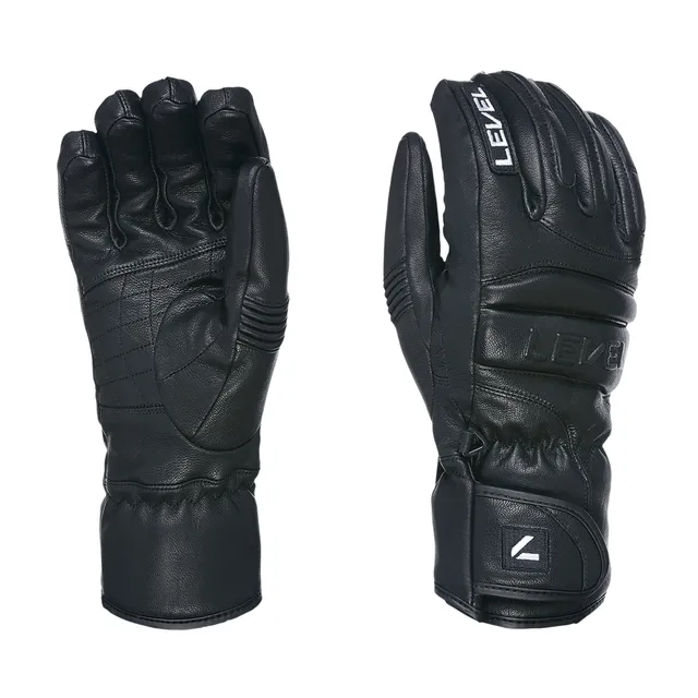 level-worldcup-rs-skihandschuhe-leder-schwarz image 1