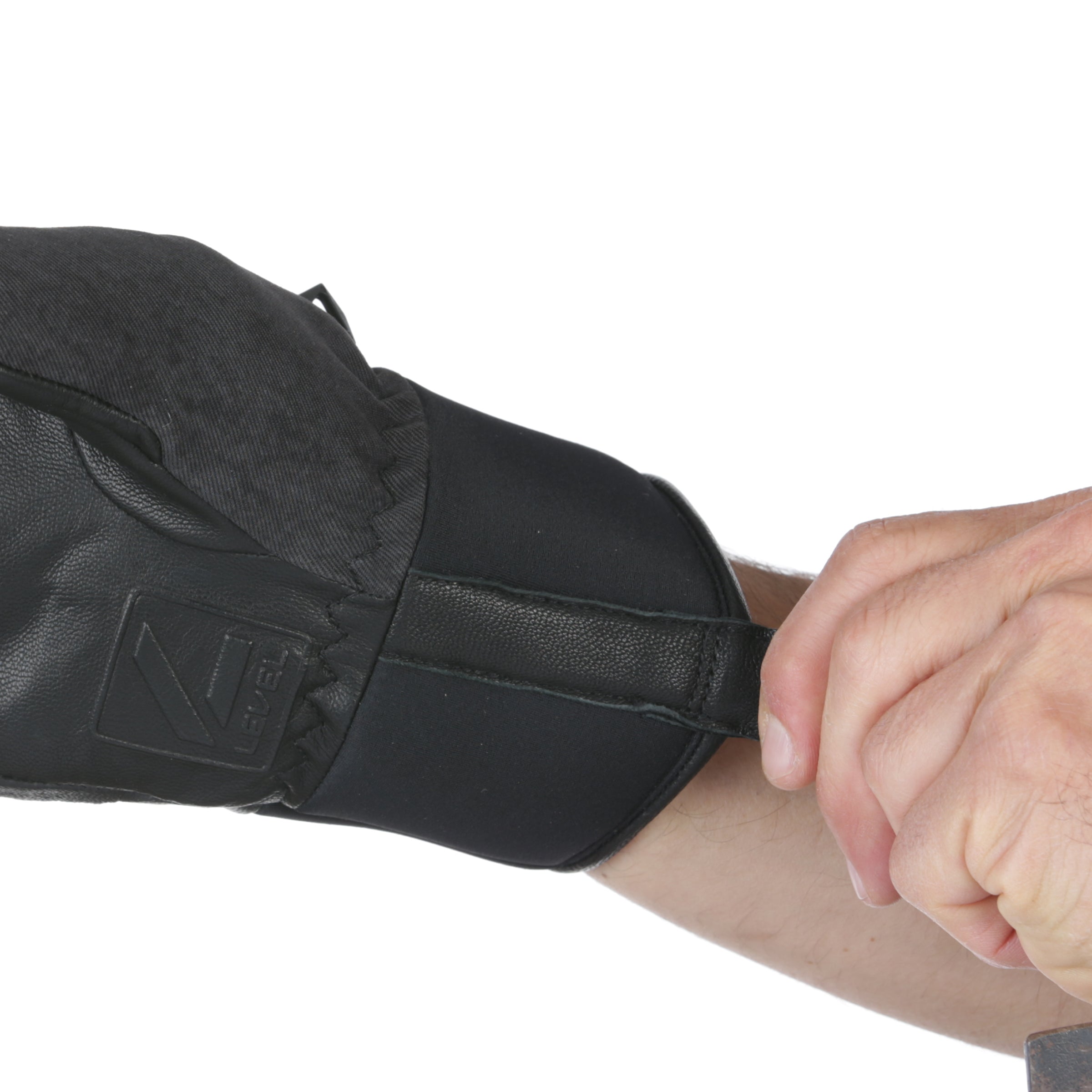 level-rover-f-ustlinge-skihandschuhe-olivgr-n-wasserdicht-ziegenleder image 5
