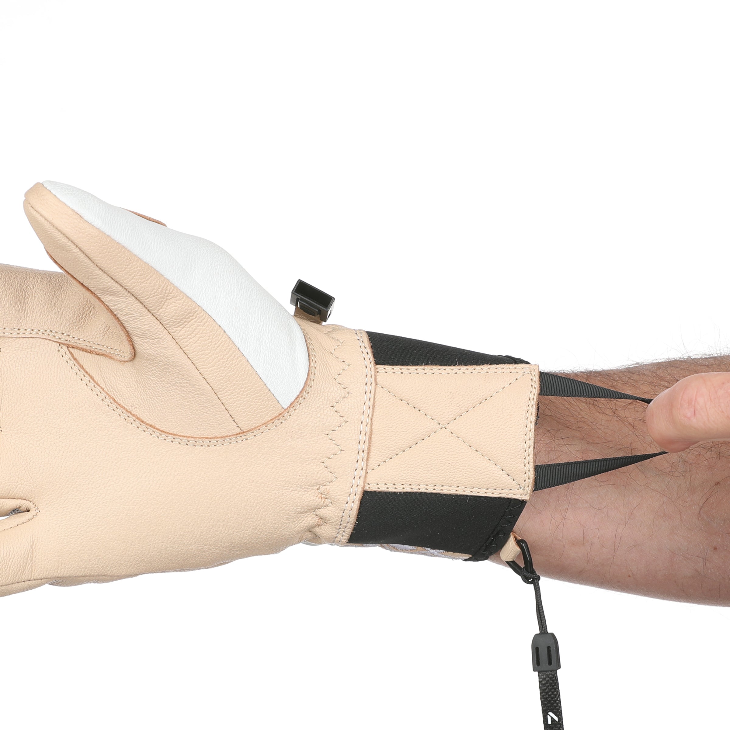 level-super-pipe-joy-w-damen-skihandschuhe-leder-white image 7