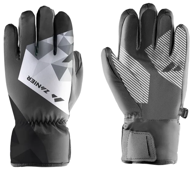 zanier-sillian-stx-2-0-skihandschuh-schwarz-5-kinder image 1