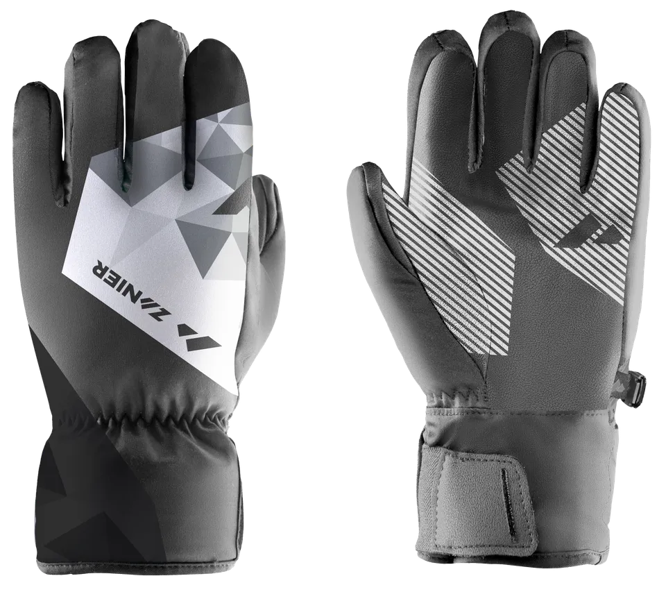 zanier-sillian-stx-2-0-skihandschuh-schwarz-5-kinder image 1