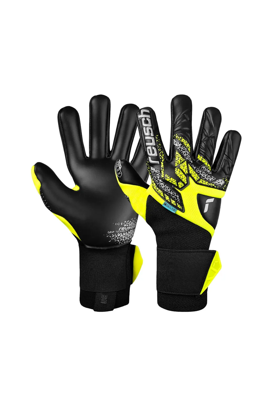 reusch-attrakt-nc-gravity-torwarthandschuhe-gr-10-5-mit-gold-x-grip image 1