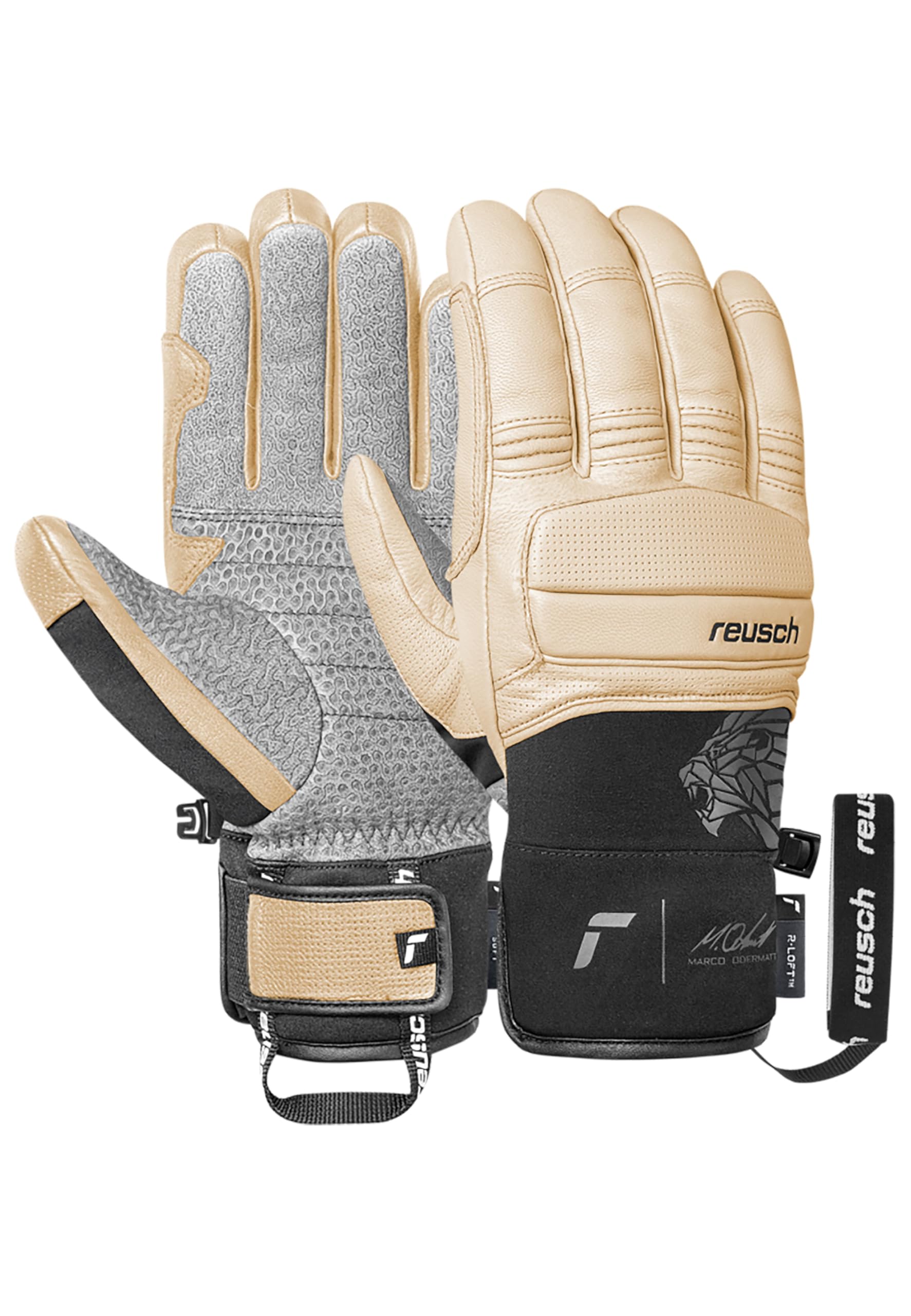 reusch-worldcup-warrior-odermatt-skihandschuhe-ziegenleder-warm image 1