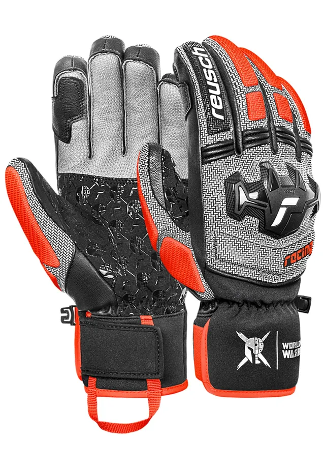 reusch-worldcup-warrior-ski-handschuhe-8-5-ziegenleder-warm image 1