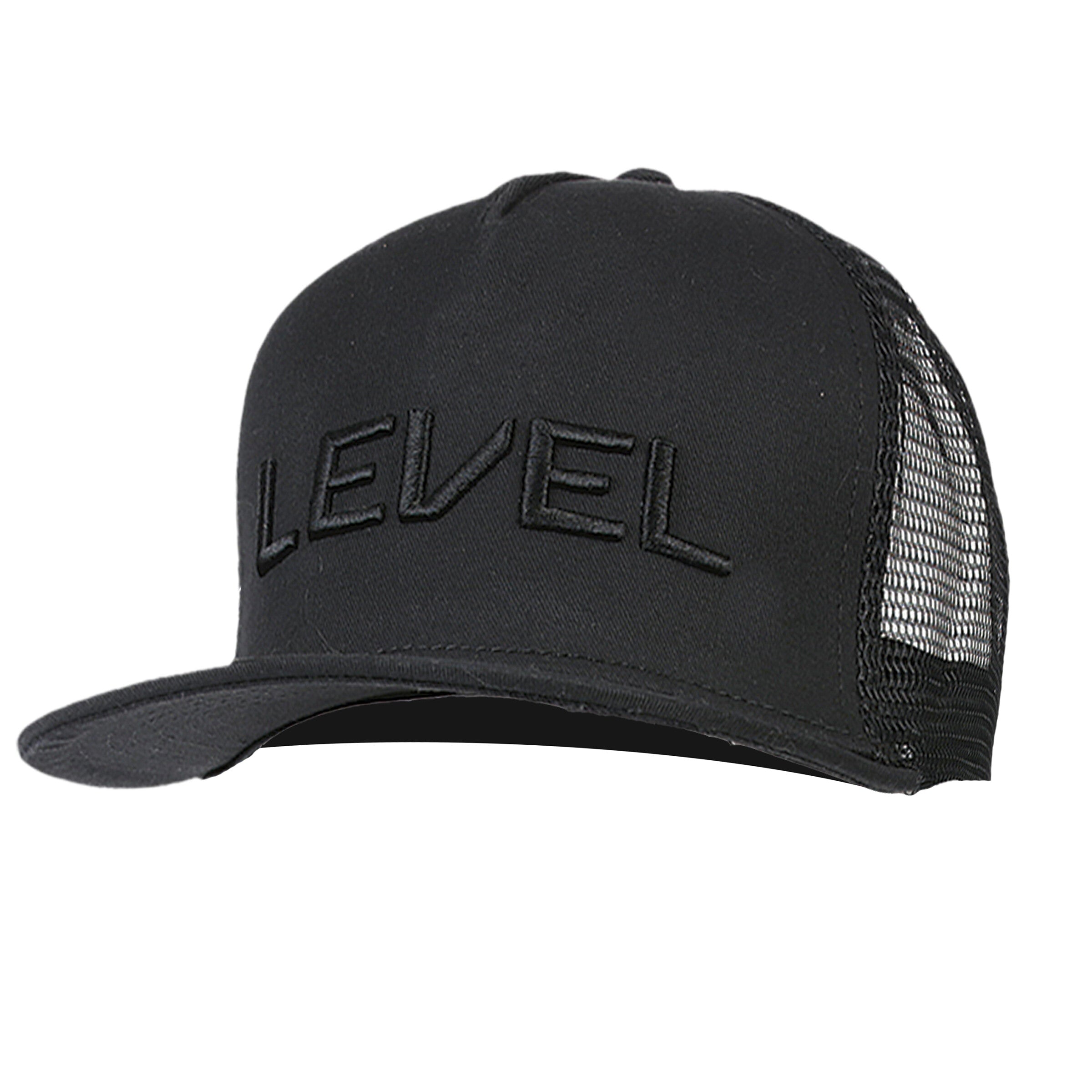level-rexford-cap-schwarz-wei-mit-logo image 2