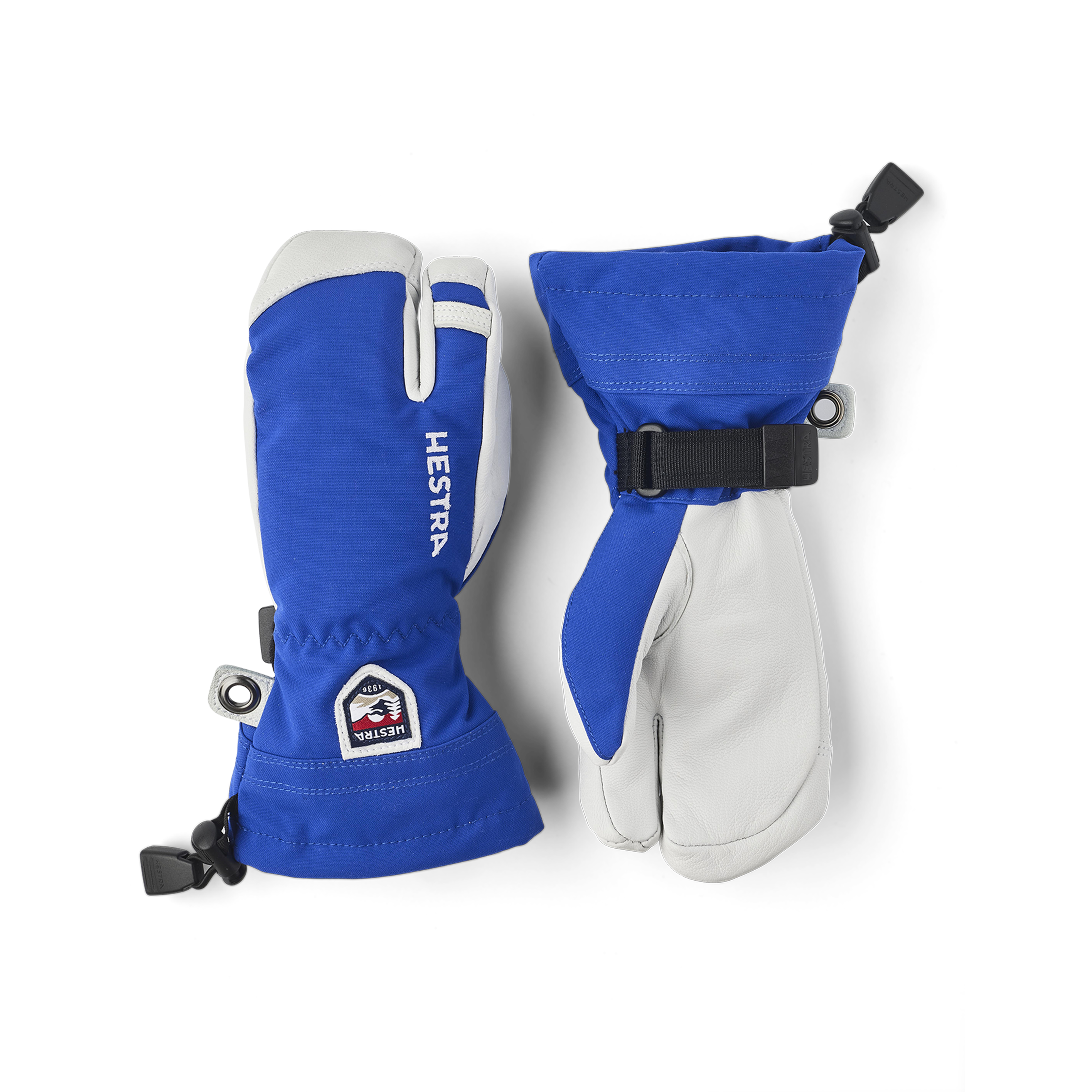 hestra-heli-ski-jr-3-finger-kinder-skihandschuhe-sehr-warm image 1