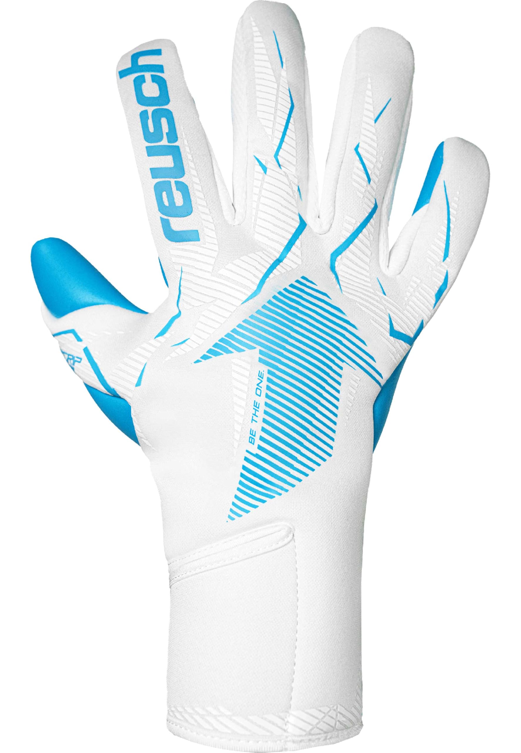 reusch-attrakt-torwarthandschuhe-gr-e-9-aqua-regen-grip image 2